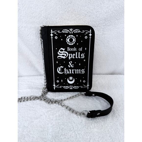 Hot Topic Books of Spells and Charms Crossbody Bag Witchy SOLD OUT HTF - Picture 2 of 6